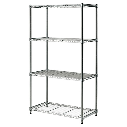 ワイヤーシェルフ　Ｂ１８３６－６３－４Ｃ　取寄品