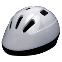 自転車ヘルメット　白　Ｍ