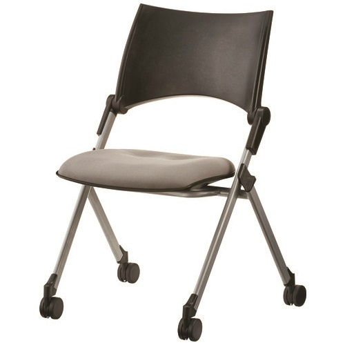 会議イス　ＭＣＮ２３Ｊ　グレー　肘無