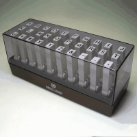 サンビー　エンドレススタンプ英字３０本セット　２号　ゴシック