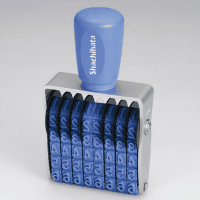 シヤチハタ　回転ゴム印　欧文８連２号　ゴシック　ＣＦ－８２Ｇ