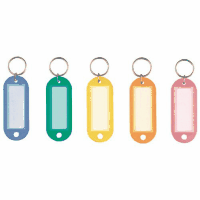 キーホルダー名札　５色アソート　ＧＰ－６６１　３０個