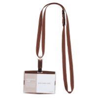 吊下げ名札　ハード　ＡＬ－８４２－ＢＲ　ブラウン