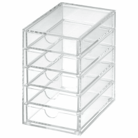 アクリル収納ケース５段　７４１１６５