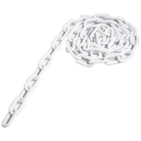 カラープラポールチェーン　２ｍ　ホワイト