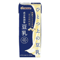 ひとつ上の豆乳　無調整　２００ｍＬ　２４本 ※