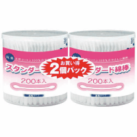スタンダード綿棒２００本２個パック