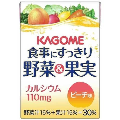 食事にすっきり野菜果実Ｃａピーチ　１本※
