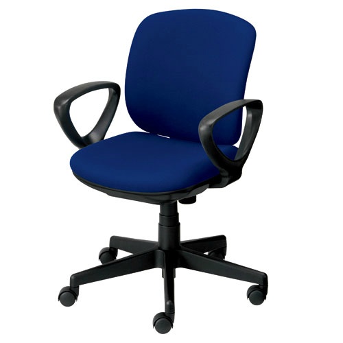 事務イス　プリセア　ＫＢ－Ｋ５６ＳＬ　肘付　ＢＬ