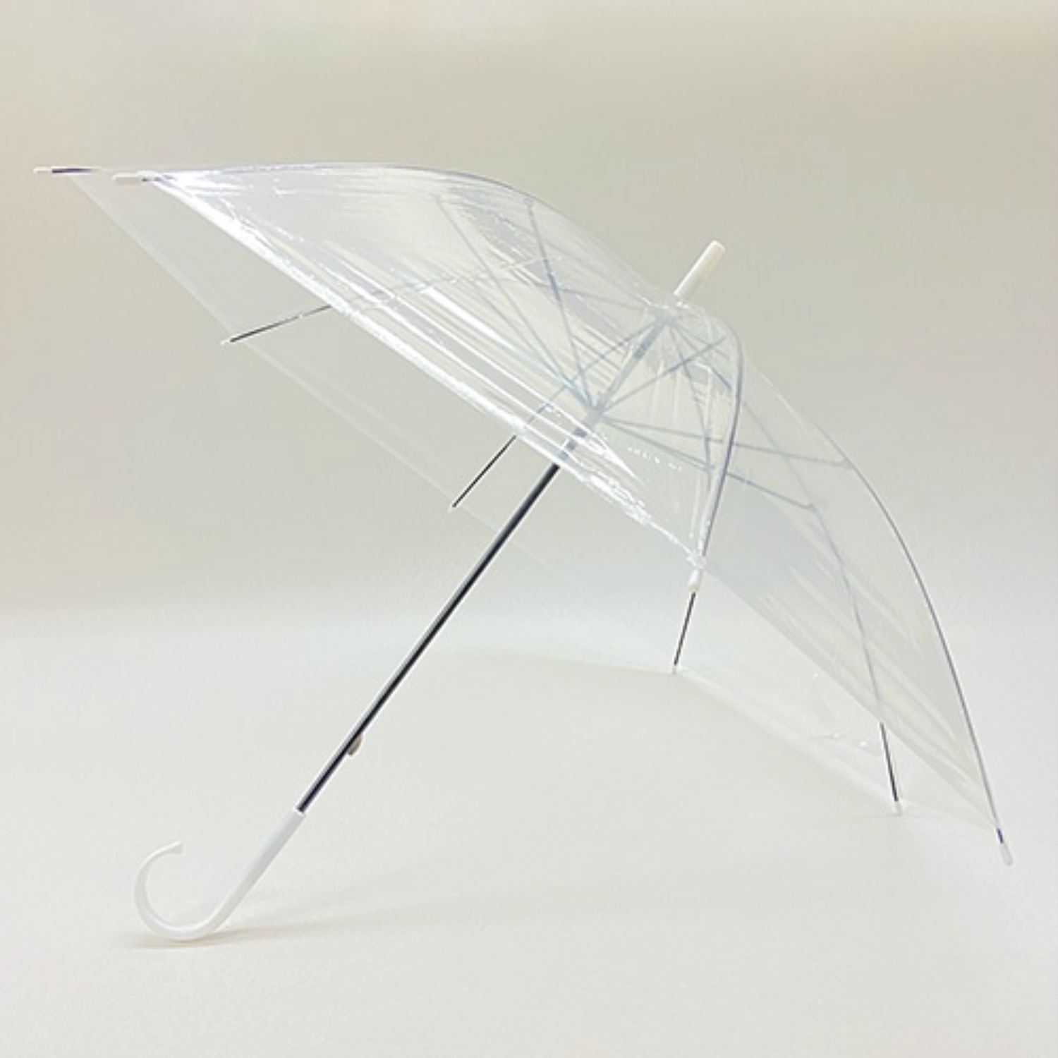 ビニール傘透明　５０ｃｍ　１本