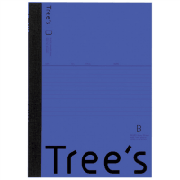 Ｔｒｅｅ’ｓ　Ｂ５　Ｂ罫　３０枚　ディープパープル