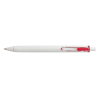 ユニボールワン０．５ｍｍ　赤　軸：白