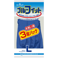 ブルーフィットＬ　３双パック