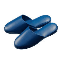 高周波レザースリッパ　ブルー　１０足