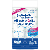 吸水力が２倍のトイレットペーパー　２５ｍ　７２巻