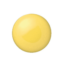 カラーマグネット　４０ｍｍ　黄１０個　Ｂ１５９Ｊ－Ｙ