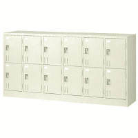 多人数ロッカー　ＳＨ－Ｇ１２Ｂ　１２人用錠無　取寄品