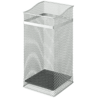 傘立　スクエアメッシュ　０７９２９　シルバー