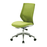 事務イス　ＦＣＭ－１１　メッシュイエローグリーン