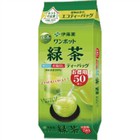 ワンポット緑茶ティーバッグ　５０袋　※