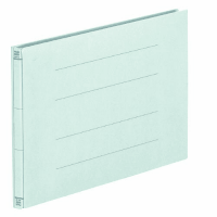 背幅伸縮フラット＜セノバス＞エコノミー　Ａ４横２穴　ブルー