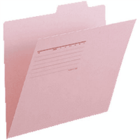 間伐材　個別フォルダー　Ａ４　ＦＬ－０６１　ピンク　１０枚