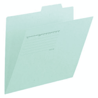 個別フォルダー１０枚パック　Ａ４横　ブルー