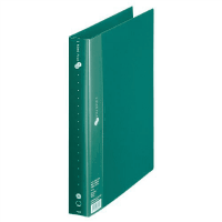 ２リングファイルスーパーエコノミーＡ４縦　背幅３５　グリン