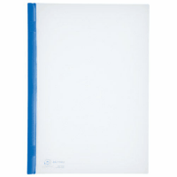 スライドバーファイル厚とじ　Ａ４縦　５０枚綴　１０冊　青