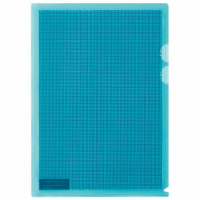 カモフラージュホルダー　Ａ４　５枚パック　ライトブルー