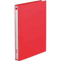 リングファイル（エコノミータイプ）Ａ４縦　背幅２７　アカ