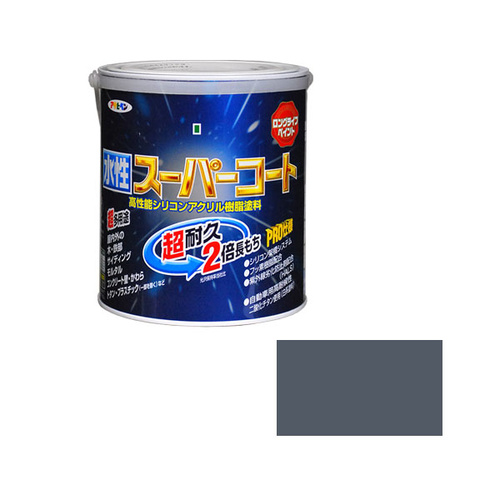 水性スーパーコート　１．６Ｌ　（グレー）