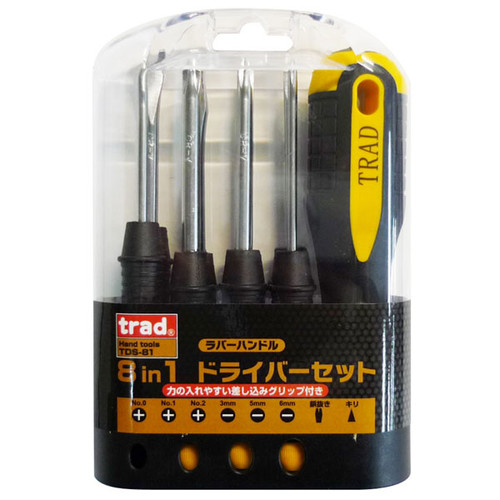 ｔｒａｄ　８ＩＮ１ドライバーセット　ＴＤＳ－８１
