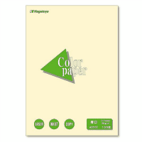 カラーペーパー厚口　Ａ３　１００枚　ナ－１３０２　レモン