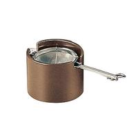 ウルミ乾漆　つつ型茶こし受　８１１６３２６０