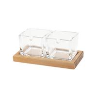 ガラス薬味入れ　Ｎｏ．６７２