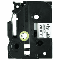 ピータッチＴＺｅテープ　２４ｍｍ　白に黒文字