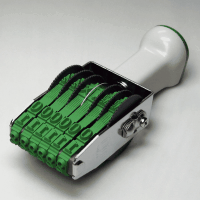 サンビー　テクノタッチ連物回転印　２号（６連・明朝）