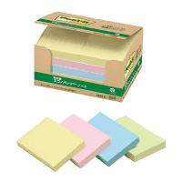 ポスト・イット再生紙エコノパック４色６５６１－Ｋ　１０冊入