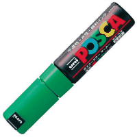 水性マーカー　ポスカ　太字　緑　ＰＣ８Ｋ