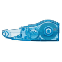 ホワイパーミニローラー交換テープ　幅５ｍｍ　ブルー１０個入