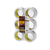 スコッチ透明梱包用テープ　中・軽量用　４８ｍｍ×５０ｍ　６巻