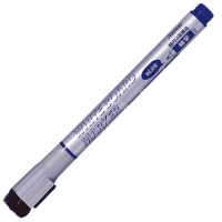 ボードマーカー　細字・丸芯　ＬＢＭ１５４Ａ　青