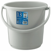 ベルクバケツ１３Ｌ　本体　ＧＢＥＣ１９２　ライトグレー