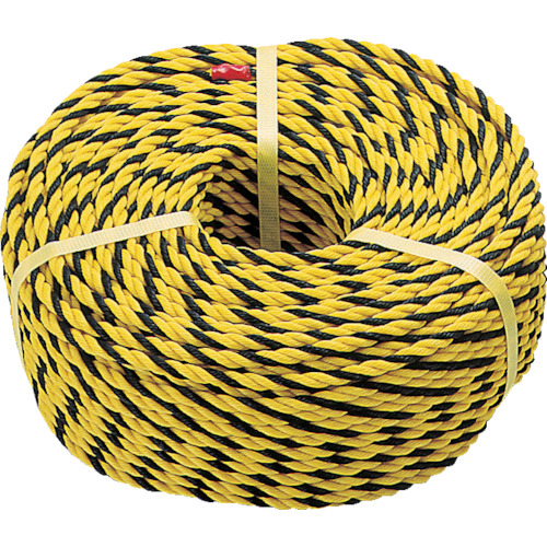 標識ロープ３つ打１０．０ｍｍ×２０ｍ