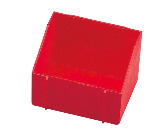 個人ケース　８１×６５×６０ｍｍ　レッド　６個