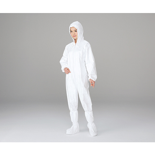 クリーンルーム用　続服・シューズカバーセット　Ｍ