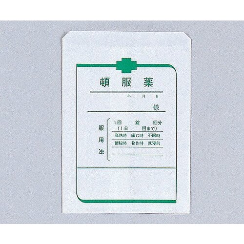 頓服袋（横式）　１００×１４０ｍｍ　１０００枚入