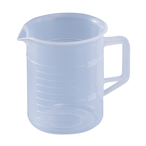 サンプラテック　取手付ＰＰビーカー　３００ｍｌ