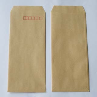 長4 スミ貼 クラフトCoC 50 〒枠入